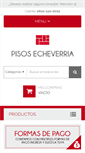 Mobile Screenshot of pisosecheverria.com.ar